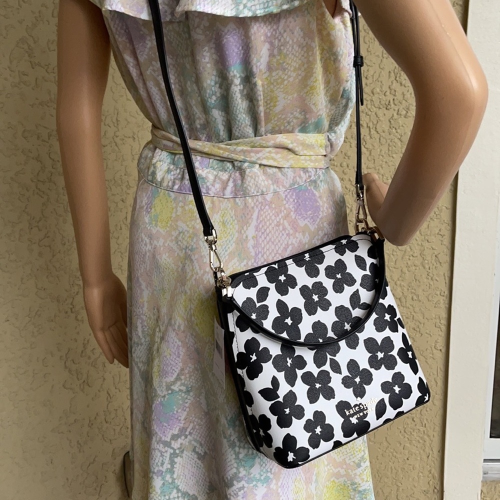 Kate Spade Darcy Small Bucket Crossbody - Picture 12 of 16